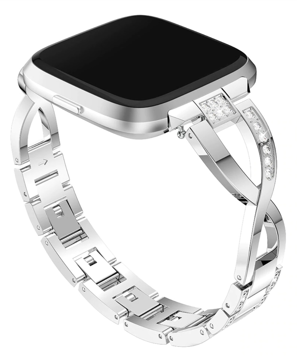 Infinity Stainless Steel Fitbit Versa Band | OzStraps