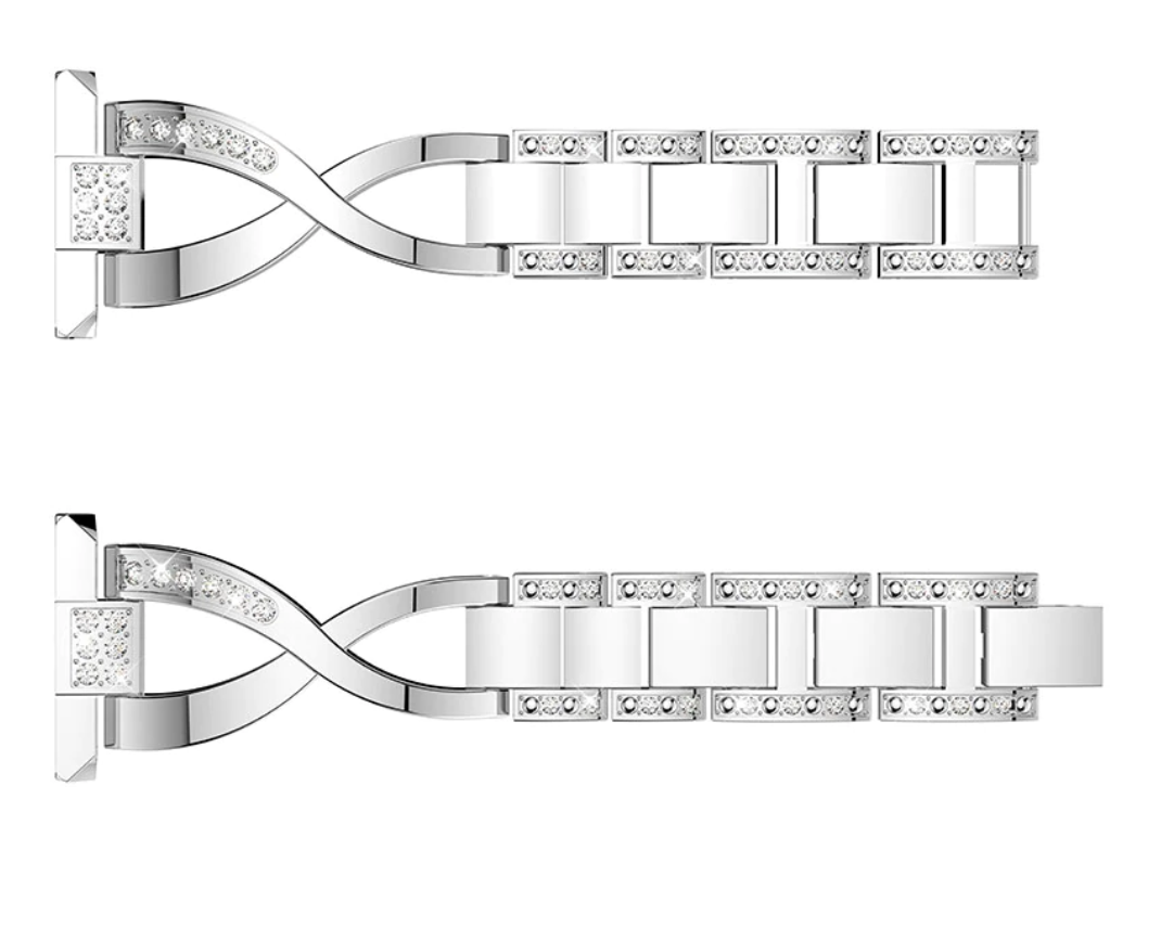 Infinity Stainless Steel Fitbit Versa Band | OzStraps