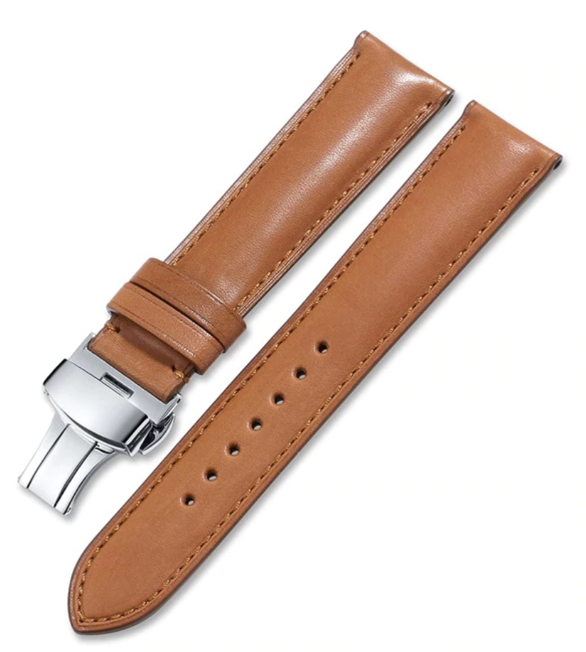 Deployant Quick Release French Calf Leather - OzStraps
