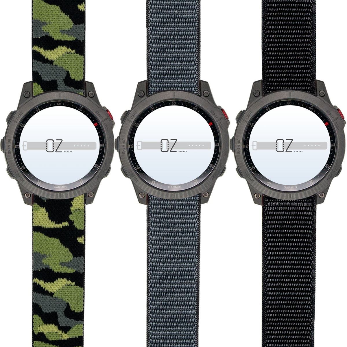 Garmin Fenix with UltraFit Nylon Band – Secure Fit, Ideal for Active Use