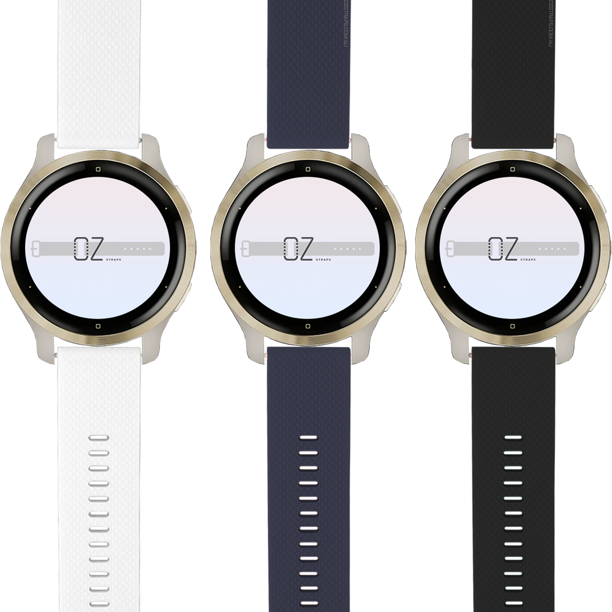 Silicone Garmin Vivoactive 4S / Venu 2S Band-OzStraps