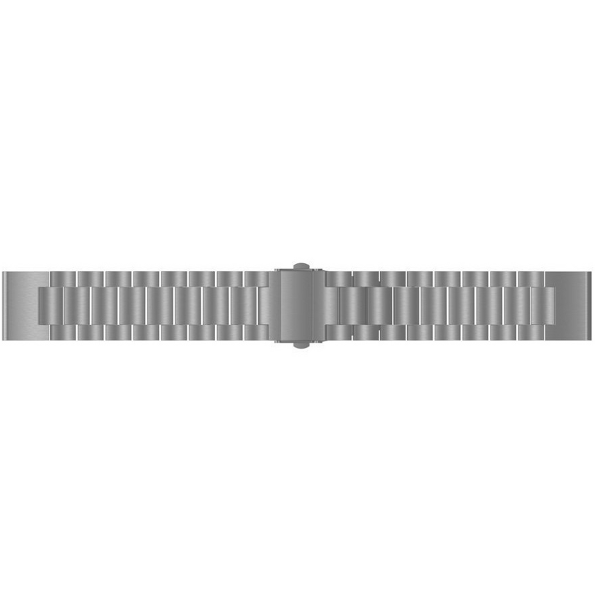 Silver Classic Stainless Steel Garmin Fenix 5 / 6 / 7 Band-OzStraps