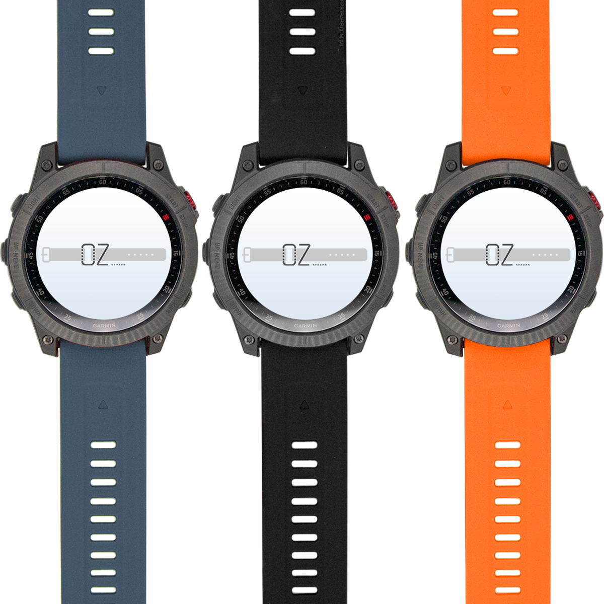 Silicone Garmin Fenix 5X / 6X / 7X Band-OzStraps