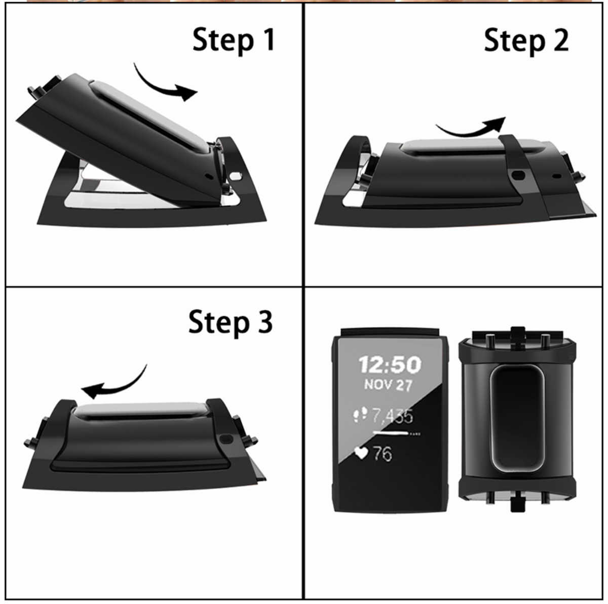 Fitbit Charge 3 / Charge 4 Electroplated TPU Case-OzStraps